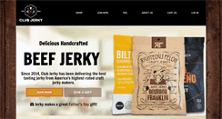 Desktop Screenshot of clubjerky.com
